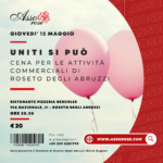 12 Maggio. Cena dei commercianti di Roseto degli Abruzzi